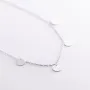 Золоте кольє з кружечками кол01433 Онікс 45
