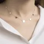 Золоте кольє з сердечками кол.01451 Онікс 40