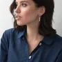 Серебряные серьги Спички с фианитами 122523 Оникс