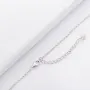 Серебряное колье с сердечком (фианит) 18783 Оникс 45