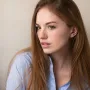 Серьги - пусеты Горы в белом золоте с07517 Оникс