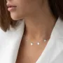 Золоте кольє з монетами01457 Онікс 45