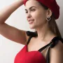 Серебряные серьги - пусеты Ромбы 122643 Оникс