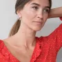 Серебряные серьги-пусеты Оригинальность 122508 Оникс