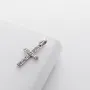 Срібний хрестик (чорніння) 132713 Онікс