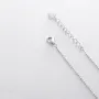 Серебряное колье с фианитами 18714 Оникс 45