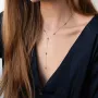 Кольє Шарики в жовтому золоті кіль01909 Онікс 40