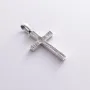 Серебряный крестик с чернением 132700ч Оникс
