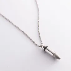 Мужское серебряное колье Пуля Zancan EXC453 60