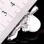 Серебряный крестик чернение 131967 Оникс 3.6 г