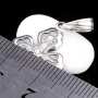 Серебряный крестик чернение 131967 Оникс 3.6 г