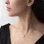 Золотий хрестик з діамантами.