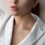 Серебряное колье Идея 181054 Оникс 40