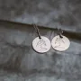 Парные серебряные кулоны Символ нашей любви 132724пара Оникс