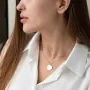 Срібний кулон Маленький принц (гравірування з двох сторін кулона) 132724мп Онікс