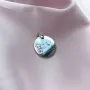 Срібний кулон Маленький принц (гравірування з двох сторін кулона) 132724мп Онікс