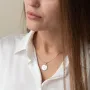 Срібний кулон Маленький принц (гравірування з двох сторін кулона) 132724мп Онікс