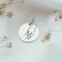 Срібний кулон Мамине кохання 132724мл Онікс