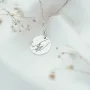 Срібний кулон Мамине кохання 132724мл Онікс
