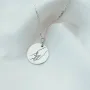 Срібний кулон Мамине кохання 132724мл Онікс
