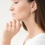 Золоті сережки (культ. пр. перли, фіаніти) с04994 Онікс