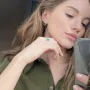 Серьги Клевер в желтом золоте (малахит) с06901 Оникс