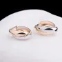Золотые серьги Кольца с03821 Оникс