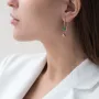 Золоті сережки Золоті сережки з фіанітами.