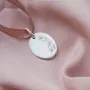 Срібний кулон Квіточки 133045колір Онікс