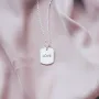 Срібний кулон LOVE 133039l Онікс