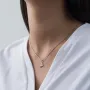 Золотий кулон Мандрівник п03352 Онікс