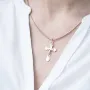 Золотий православний хрестик п01259