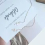 Золотые серьги-протяжки с крестиками с05558 Оникс