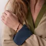 Браслет Шарики в червоному золоті (чорні фіаніти) б04698 Онікс 20