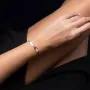 Золотой браслет Мальчик и девочка (фианит) б04822 Оникс 20