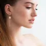 Золоті сережки Абсолютне кохання с06871 Онікс