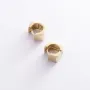 Серьги Риск в желтом золоте с06953 Оникс