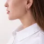 Золотые серьги Анетт с07414 Оникс