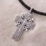 Православний хрест Голгофський хрест (чорніння) 13501 Онікс