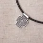Православний хрест (чорніння) з молитвою 13324 Онікс