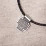 Православний хрест (чорніння) з молитвою 13324 Онікс