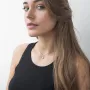 Золоті сережки з діамантами і фіанітами.