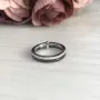 Серебряное кольцо SilverBreeze с керамикой (1213636) 18.5 размер