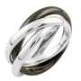 Серебряное кольцо SilverBreeze с керамикой (1541753) 18 размер