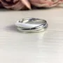 Серебряное кольцо SilverBreeze с керамикой (1734438) 18 размер
