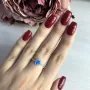 Серебряное кольцо SilverBreeze с опалом 0.238ct (1919859) 17 размер
