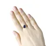 Серебряное кольцо SilverBreeze с натуральным мистик топазом 1.293ct (1972281) 17 размер
