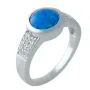 Серебряное кольцо SilverBreeze с опалом 0.793ct (2024071) 17 размер
