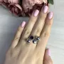 Серебряное кольцо SilverBreeze без камней (2046929) 18.5 размер