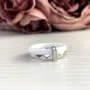 Серебряное кольцо SilverBreeze с керамикой (2048183) 18.5 размер